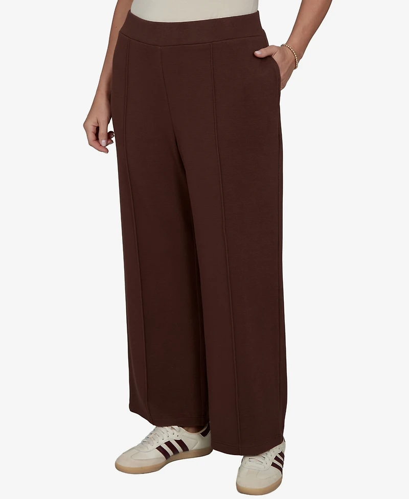 Ruby Rd. Plus Sleek Seam Knit Pull-On Pant