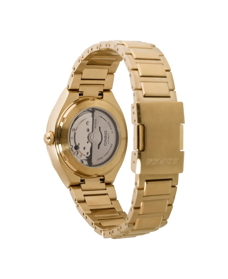 G-Shock Edifice Men's Gold-Tone Stainless Steel Automatic Watch 38mm