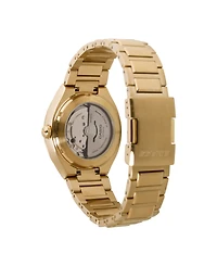 G-Shock Edifice Men's Gold-Tone Stainless Steel Automatic Watch 38mm