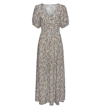 Lascana Women's Floral Print Maxi Dress