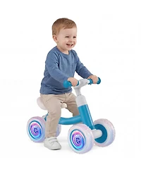 Slickblue Kids Balance Bike with Adjustable Handlebar, Seat And Led Wheels