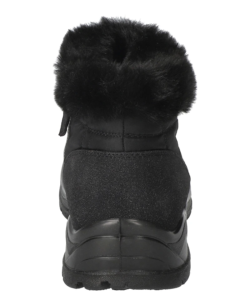 Easy Street Women's Sleet Winter Round Toe Booties