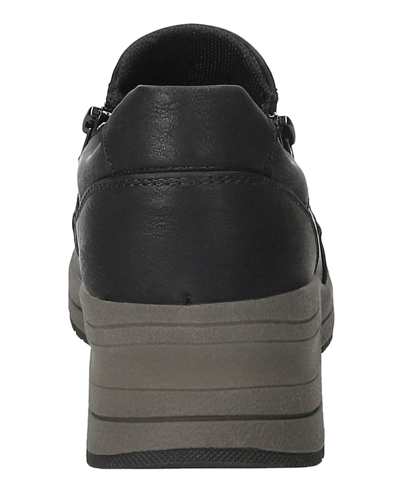 Easy Street Women's Nita Slip-Resistant Wedge Sneakers