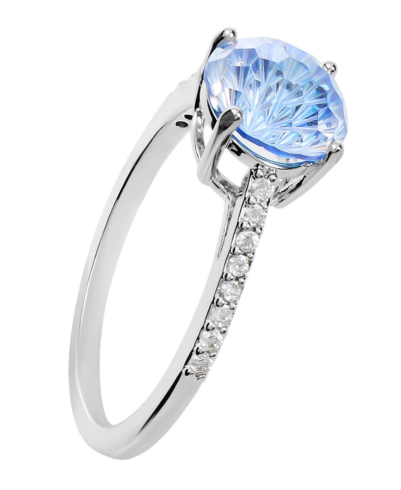 Macy's Sterling Silver Starlight Cubic Zirconia Ring