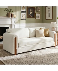 Streamdale Furniture Modern 3-Seater Upholstered Sofa, 79.1" Couch for Living Room