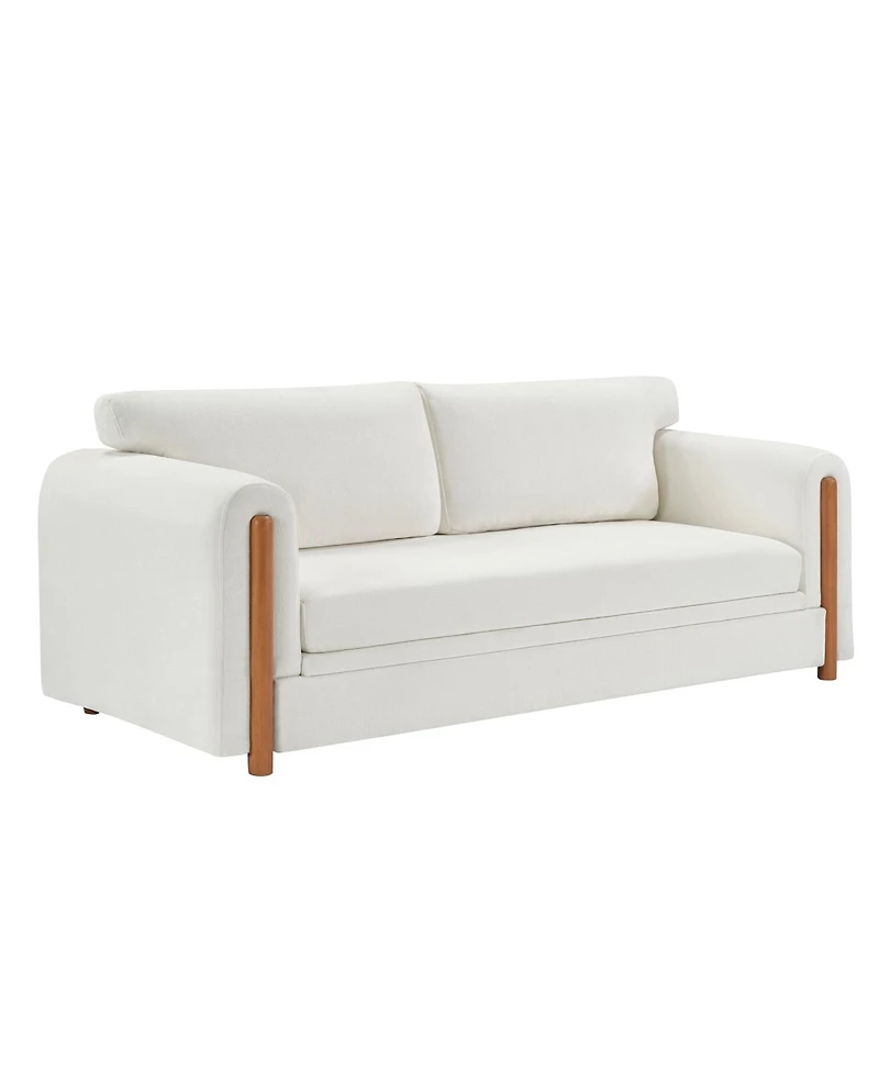 Streamdale Furniture Modern 3-Seater Upholstered Sofa, 79.1" Couch for Living Room