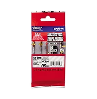 Brother P-Touch TZES141 Extra-Strength Laminated Label Tape, 0.7" x 26.2 ft.