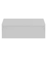 Yiortwo 10 x 20 Feet Carport Replacement Cover with Sidewalls, Waterproof Uv Canopy
