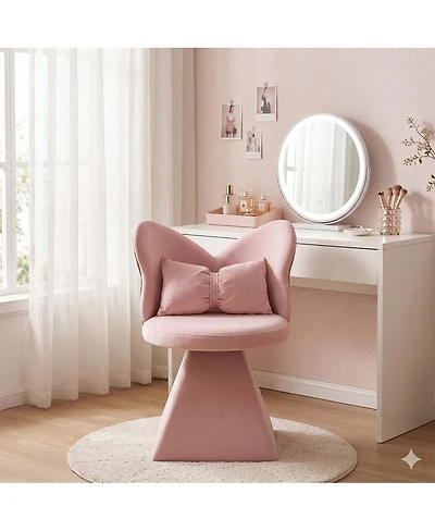 Streamdale Furniture Butterfly Back Swivel Vanity Chair