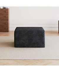 Streamdale Furniture Plush Corduroy Modular Sectional Sofa - No Assembly Required