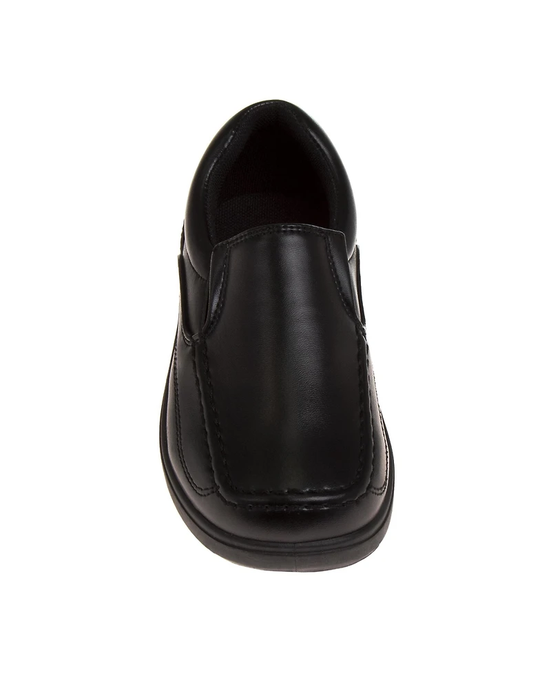 French Toast Little Boys School Slip On Shoes 4 -7Y Comfort Uniform Approved Easy Slip On Durable Everyday Wear