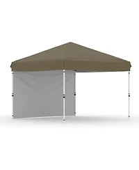 gaomon 10x10 Feet Pop Up Canopy Tent with 1 Removable Sidewall, Heavy Duty Commercial Canopy, with One-Person Setup, Upf 50+ Waterproof