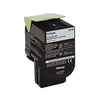 Lexmark 701K Return Program Toner Cartridge for CS310, CS410, CS510 Series Printers, 1000 Pages Yield