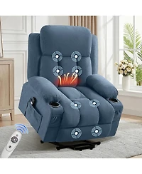 Streamdale Furniture Power Lift Recliner Chair with Heat, Massage