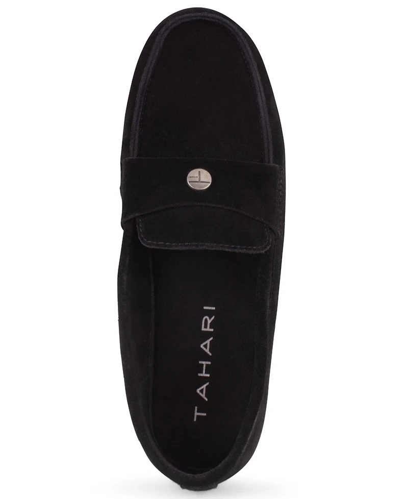 Tahari Women's Bendel Suede Slip-On Loafers