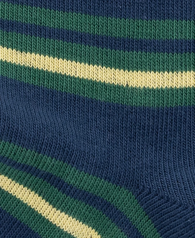 Polo Ralph Lauren Boys' 4-11 Flag RL67 Socks, 3-Pack