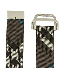 Pre-Owned Burberry Men's Webbing Buckle Belt
