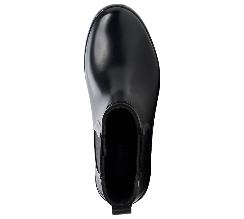 Sperry Women's Drizzle Rain Wear Round Toe Chelsea Booties