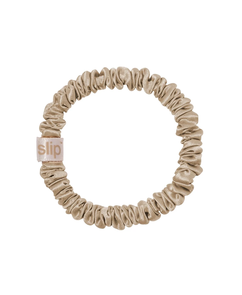 Free Blonde Skinny Slip Scrunchie with the purchase of a Slip product of $70 or more! - Slip Pure Silk Skinny Scrunchie