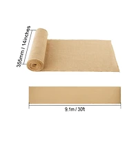 Sugift Burlap Fabric Roll 14 in x 30 ft Jute Tree Wrap Garden