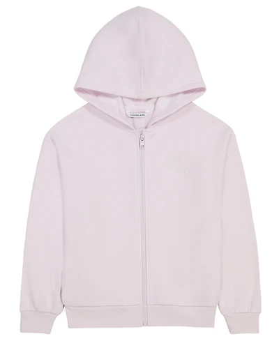 Calvin Klein Girls' 7-16 Long-Sleeve Hoodie