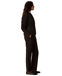 Calvin Klein Women's Mid-Rise Straight Leg Ankle Pants