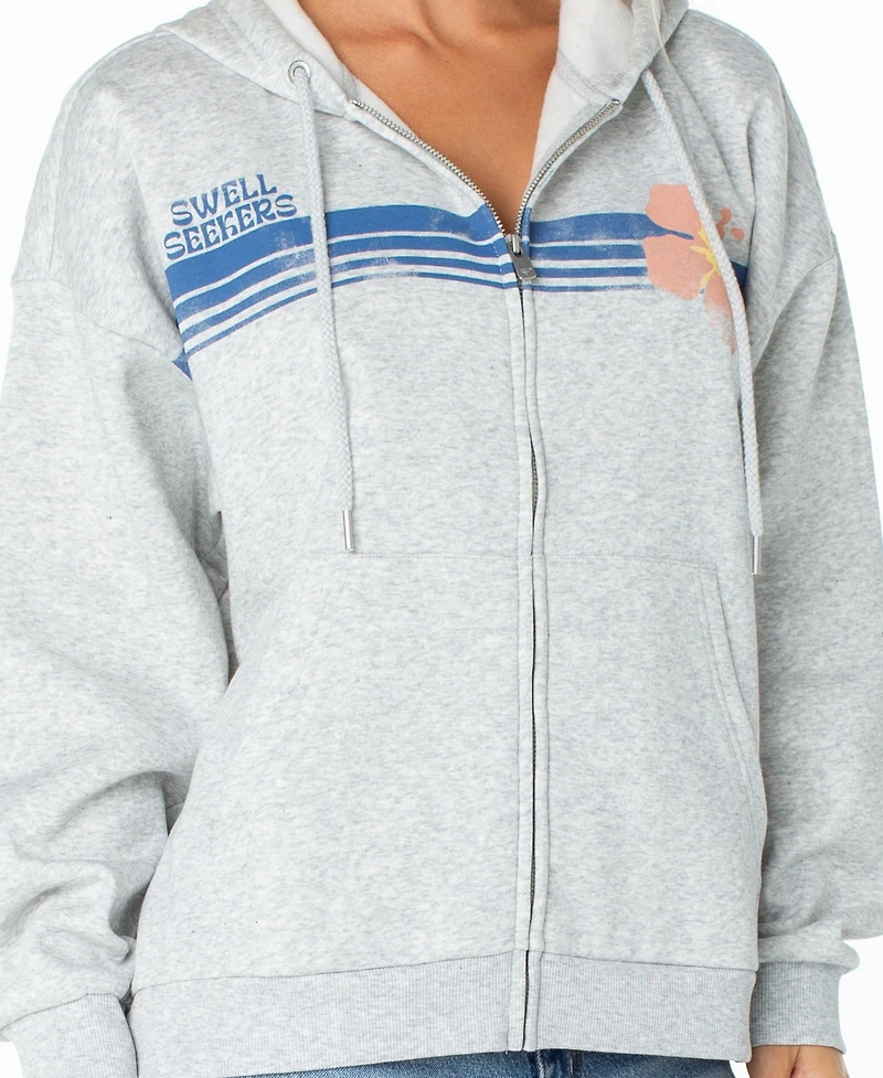 Roxy Women's Sundown Oversized Half-Zip Sweatshirt