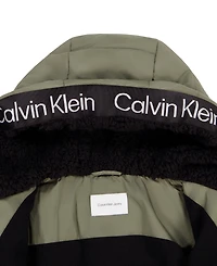 Calvin Klein Boys' 8-20 Relaxed-Fit Long-Sleeve Puffer Jacket