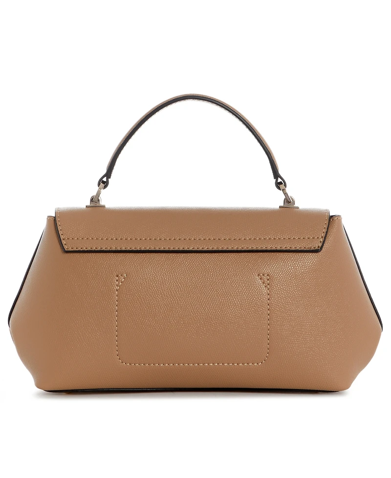 Guess Amorette Top Handle Medium Flap Satchel Handbag