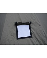 Streamdale Furniture Oxford 9.8feet Family Bell Tent with Stove Jack - 4 Season Glamping Shelter