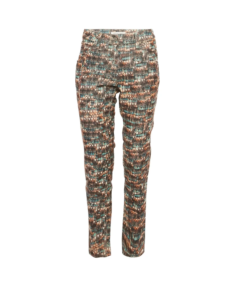 Pre-Owned Isabel Marant Women's Etoile Printed Corduroy Perry Pants