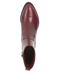 Lucky Brand Women's Leather Almond Toe Ankle Booties