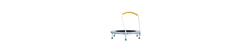 Zeny Mini Trampoline for Kids Indoor Outdoor with Handle Fun