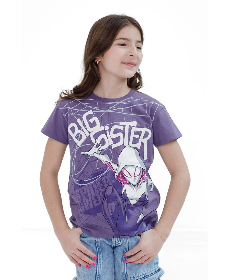 Spider-Verse Toddler Girls (2T-4T) Graphic Short Sleeve T-Shirt