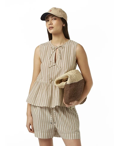 Scotch & Soda Women's Bow Details Top
