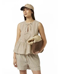 Scotch & Soda Women's Bow Details Top