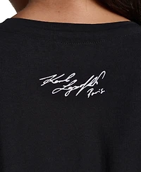 Karl Lagerfeld Paris Women's Short-Sleeve Crewneck T-Shirt