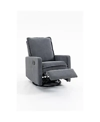 Streamdale Furniture Short plush manual button armchair sofa