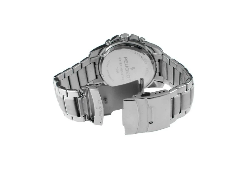 Peugeot Men's Decorative Chrono Sub-Dials Sports Watch with Calendar Window
