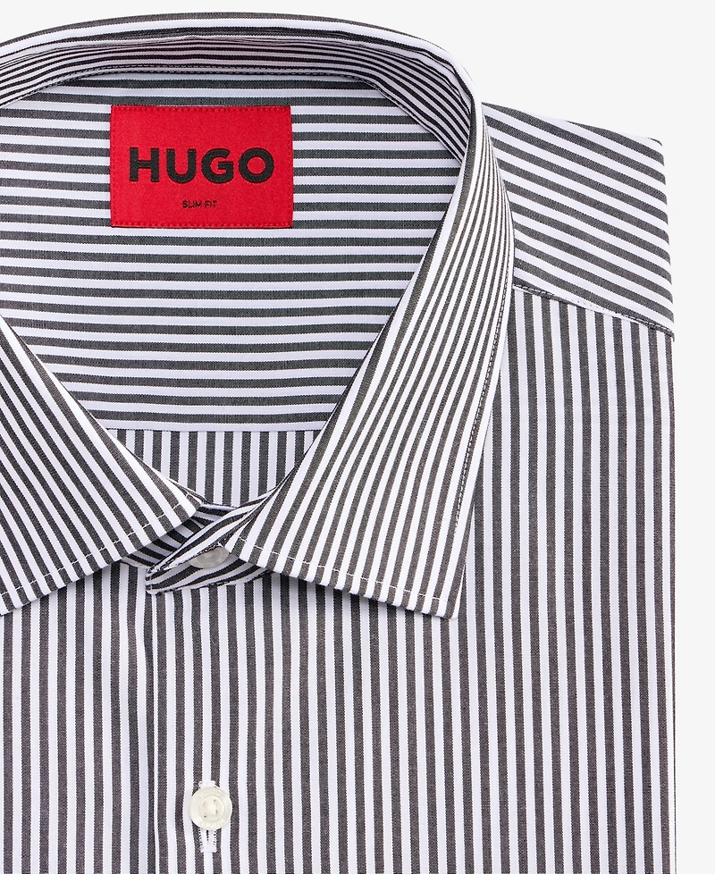 Hugo by Boss Men's Valerio Modern-Fit Patterned Dress Shirt