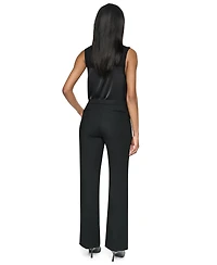 Dkny Women's Low-Rise Flare Trousers Pants