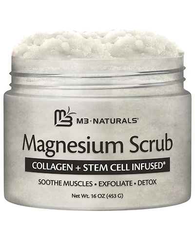 M3 Naturals Magnesium Scrub, 16 Ounce