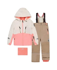 Deux par Little and Big Girl (6-14) Two Piece Teknik Snowsuit