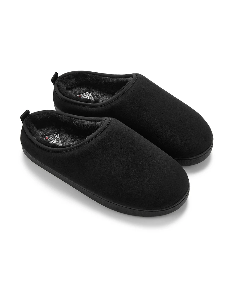 Alpine North Men's Canmore | Insulated Faux Suede Slippers