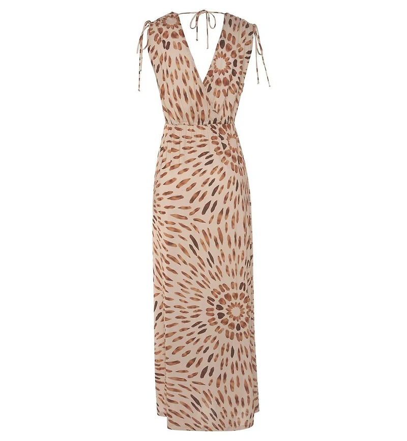 Lascana Women's Tie Detail Maxi Dress