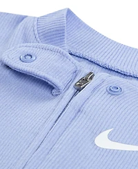 Nike Baby Boys' and Girls' Ribbed Viscose Footed Coverall