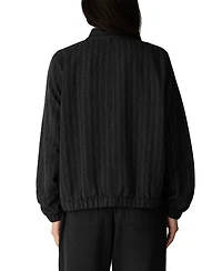 Eileen Fisher Women's Band Collar Long-Sleeve Jacket