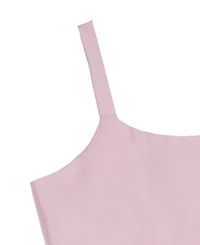 Rare Editions Girls' 7-16 Solid Mikado Cascade Dress