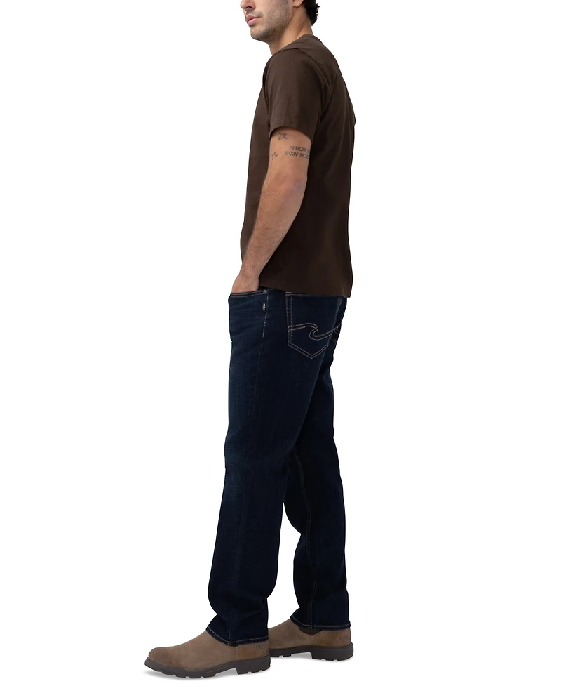 Silver Jeans Co. Men's Eddie Slim Straight-Leg