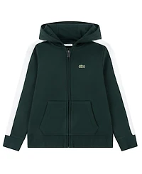 Lacoste Boys' 10-16 Color-Block Full-Zip Hoodie